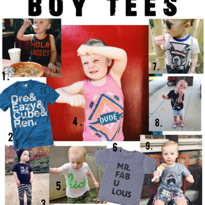 our favorite boy tees