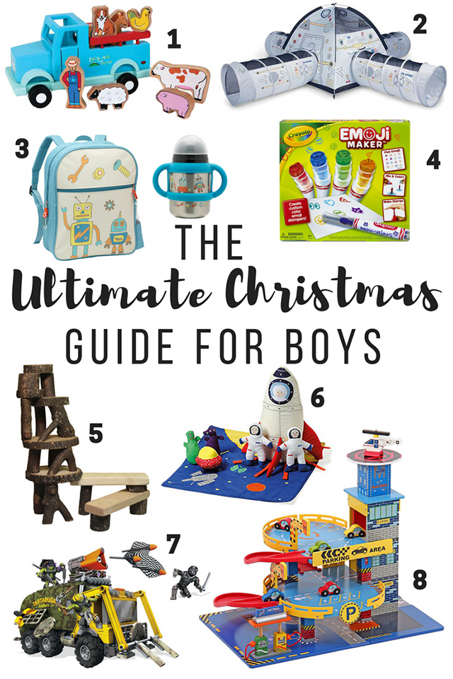 The Ultimate Christmas Gift Guide for Toddler Boys!