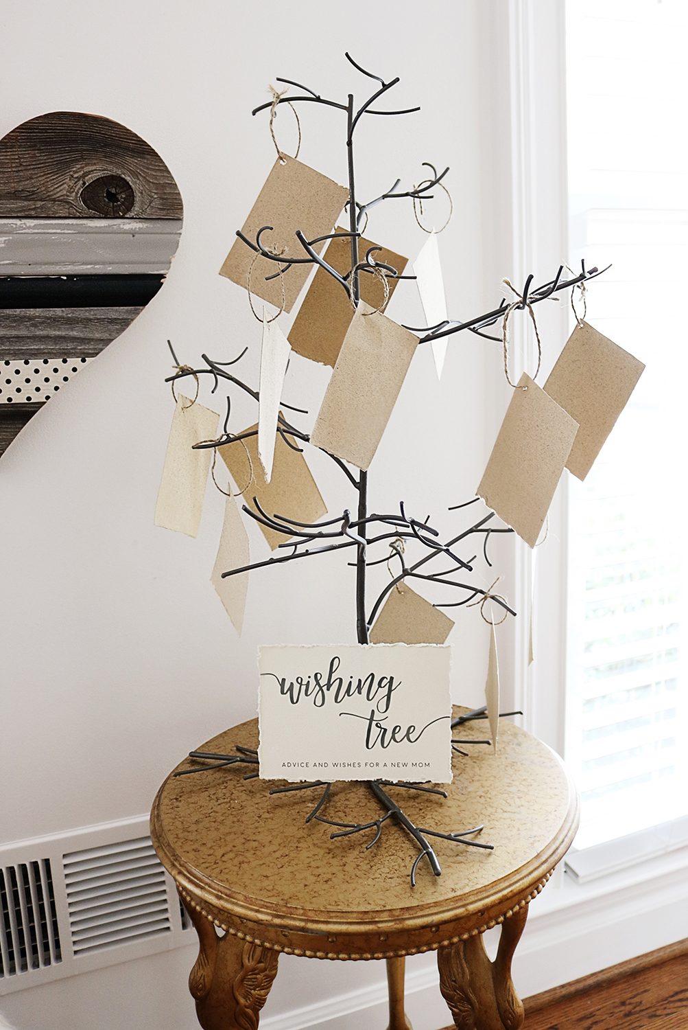 Baby Shower Wishing Tree