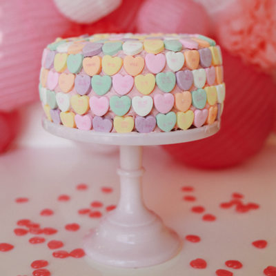 Candy Heart Cake