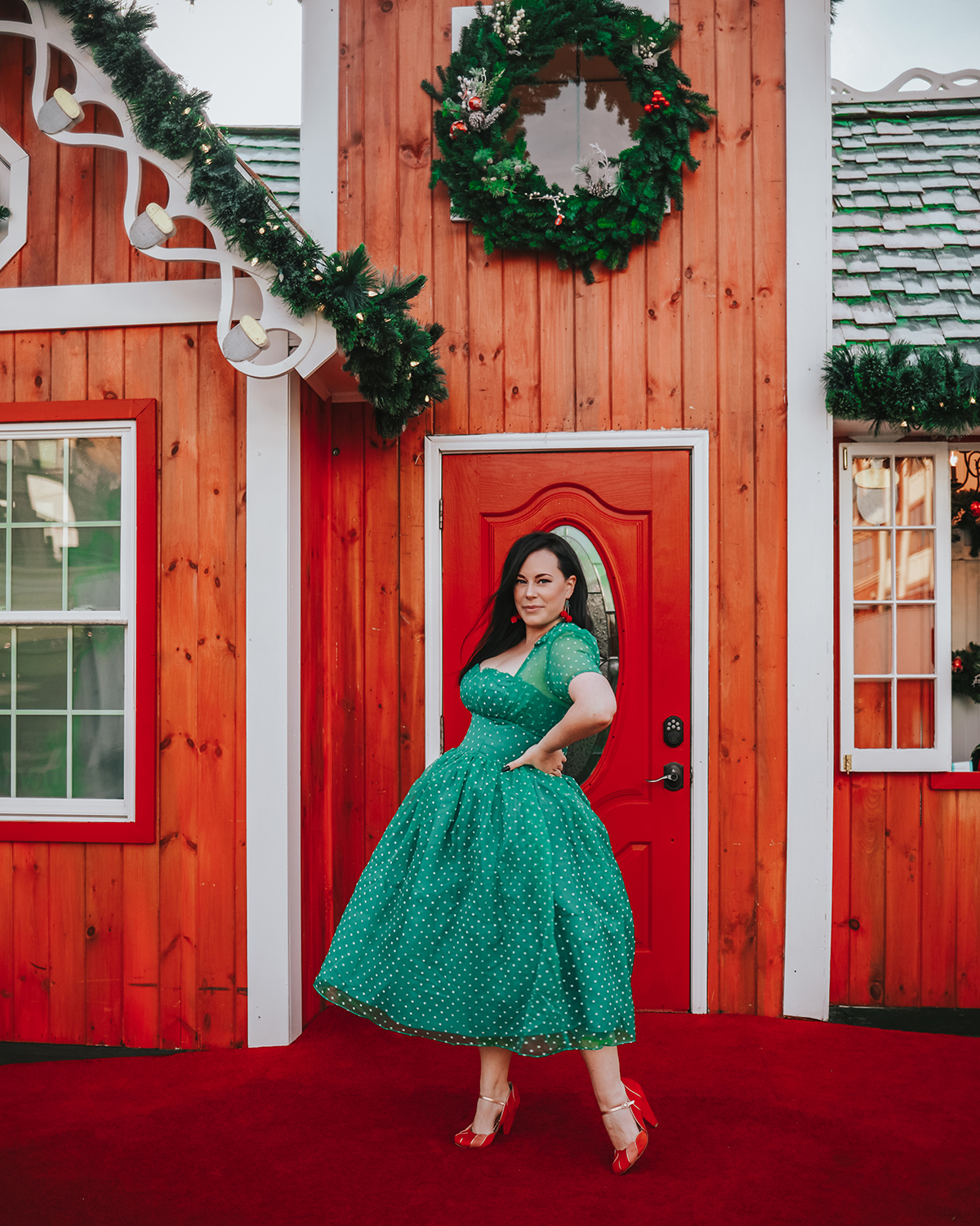 Christmas on sale color dresses